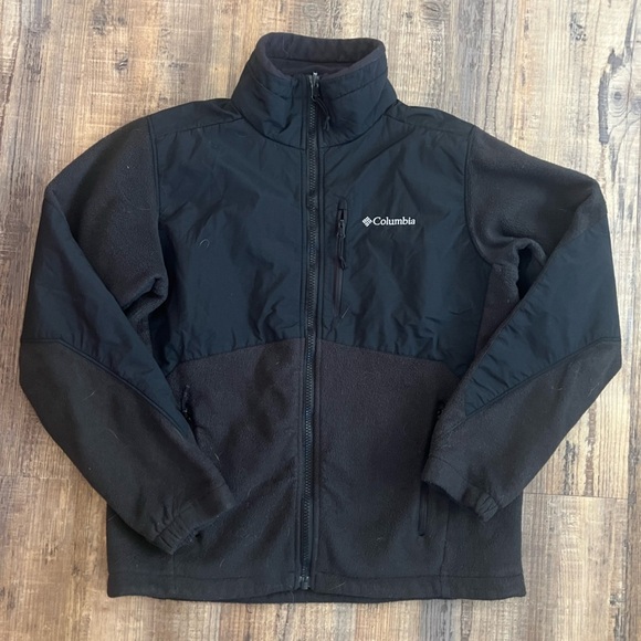 Columbia Other - Columbia Black Performance Windbreaker with Elastic Cuffs